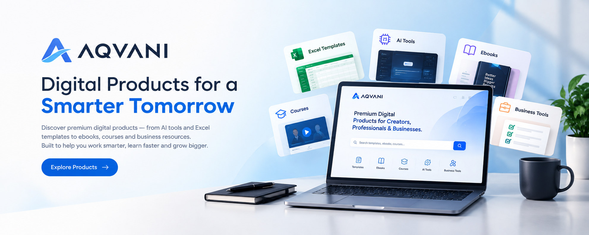 AQVANI — Digital Products for a Smarter Tomorrow