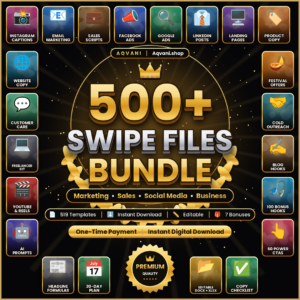 The Ultimate Swipe File Bundle — 500+ Ready-to-Adapt Marketing, Sales & Social Media Templates