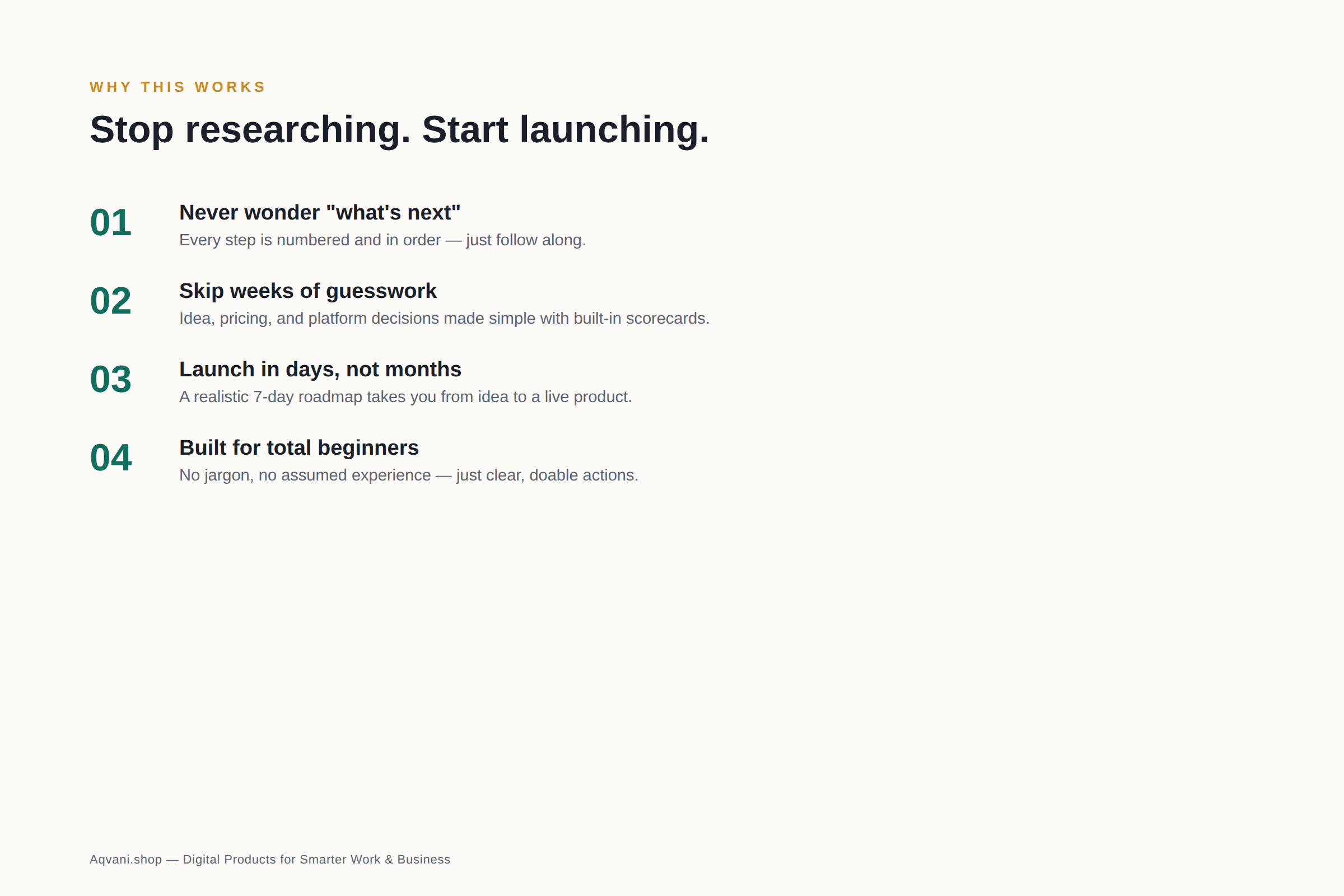 Launch Your First Digital Product — The Step-by-Step Action Checklist - Image 2