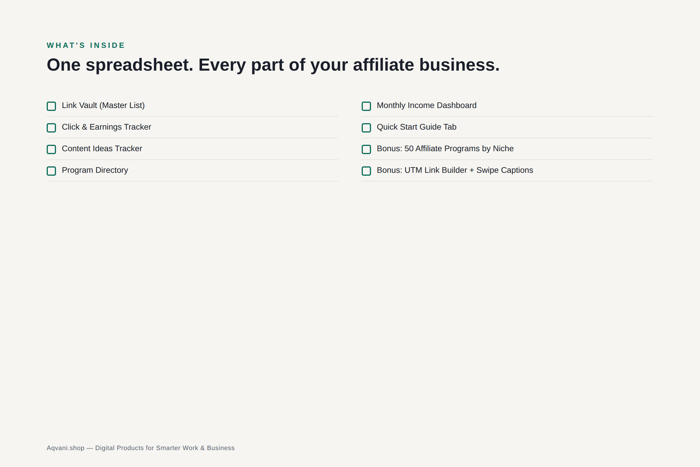 Affiliate Link Vault - Image 2